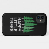 Coques Case-Mate iPhone Drôle Joyeux Petits Arbres Cadeaux Camping (Dos (Horizontal))