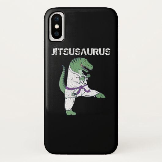 Coques Case-Mate iPhone Drôle Jujitsu, T-Rex Jiu Jitsu Cadeaux de ceinture (Dos)
