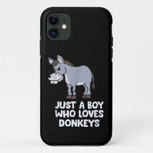 Case-Mate iPhone Case drôle Juste un garçon qui aime les ânes