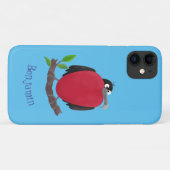 Coques Case-Mate iPhone Drôle magnifique dessin animé de frégate (Dos (Horizontal))