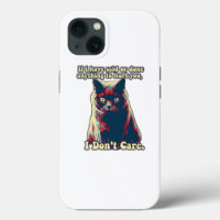 Drôle mème de chat grincheux pour les chattes et l