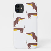 Coques Case-Mate iPhone Drôle mignon dachshund pour parent chien long (Dos)
