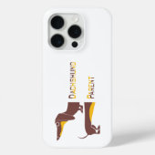 Coques Case-Mate iPhone Drôle mignon dachshund pour parent chien long (Verso)