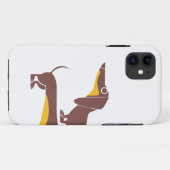 Coques Case-Mate iPhone Drôle mignon dachshund pour parent chien long (Dos (Horizontal))