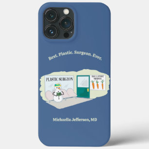 Case-Mate iPhone Case Drôle Mme Frosty au dessin animé d'un chirurgien p