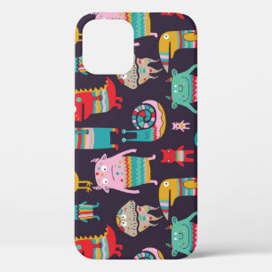 Case-Mate iPhone Case Drôle Monstres Cartoon Motif sans couture