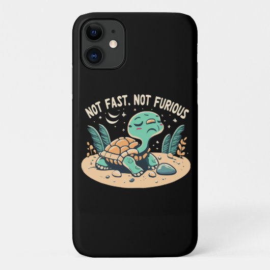 Coques Case-Mate iPhone Drôle Pas Vite Pas Furieux (Dos)