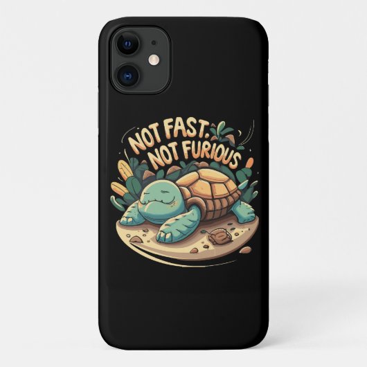 Coques Case-Mate iPhone Drôle Pas Vite Pas Furieux (Dos)