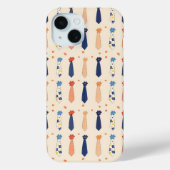Coques Case-Mate iPhone Drôle Petit Motif Cravate (Verso)