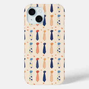 Coque Pour iPhone 15 Drôle Petit Motif Cravate
