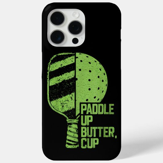 Coques Case-Mate iPhone Drôle Pickleball Paddle Up Butter Cup (Verso)