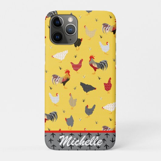 Coques Case-Mate iPhone Drôle poulet (Dos)