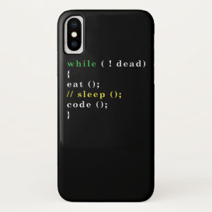 Case-Mate iPhone Case Drôle Programmeur Informatique Manger Code Sommei