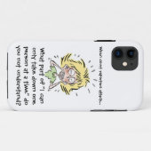 Coques Case-Mate iPhone Drôle quand attaque de sténographes judiciaires (Dos (Horizontal))