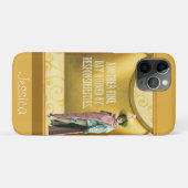 Coques Case-Mate iPhone Drôle ruiné par des responsabilités personnalisées (Dos (Horizontal))