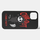 Coques Case-Mate iPhone Drôle Sarcastique Grim Reaper Halloween Party (Verso (horizontal))