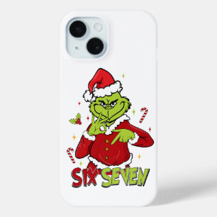 Coque Pour iPhone 15 Drôle Six Sept Mème Noël Viral 6 7 Moyen Gu