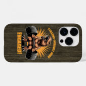 Coques Case-Mate iPhone Drôle T Rex Dinosaur Entraînement Fitness Exercice (Verso (horizontal))
