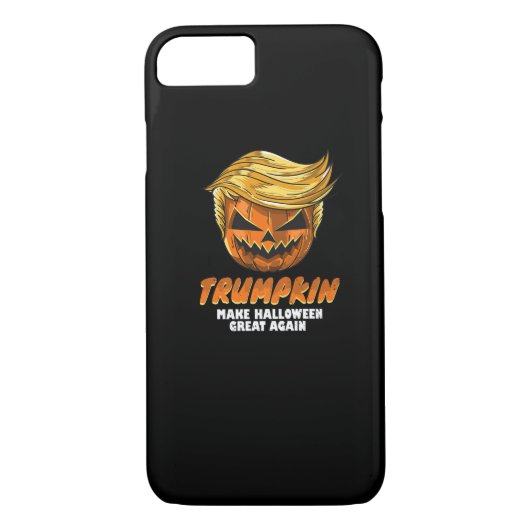 Coques Case-Mate iPhone Drôle Trumpkin rendre Halloween grande encore Easy (Dos)