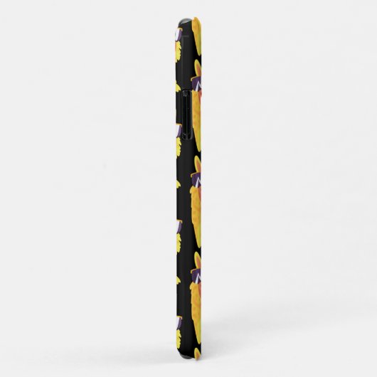 Coques Case-Mate iPhone Drôle Visage Llama avec lunettes Motif Coque-Mate  (Dos/Droite)