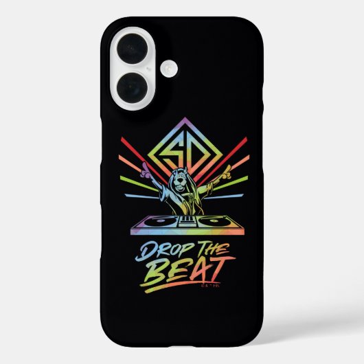 Coques Case-Mate iPhone Drop the Beat : DJ Scooby-Doo (Verso)