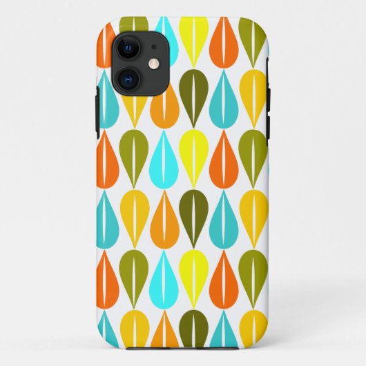 Coques Case-Mate iPhone Droplets rétro (Dos)
