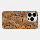 Coques Case-Mate iPhone Dry Cracked Earth Texture iPhone Case (Verso (horizontal))
