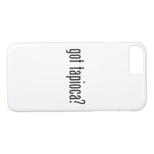 Coques Case-Mate iPhone du tapioca (Dos (Horizontal))