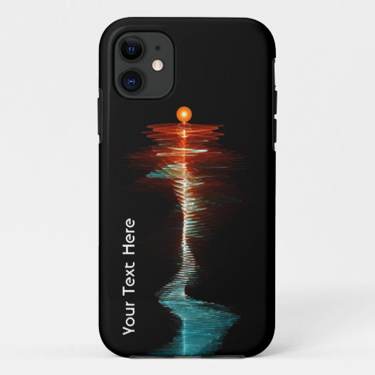 Coques Case-Mate iPhone Dualité de la vague de particules (Dos)