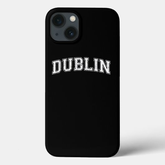 Coques Case-Mate iPhone Dublin Capitale de l'Irlande (Verso)
