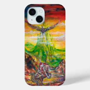 COQUE POUR iPhone 15 DUEL MAGIQUE ENTRE BRADAMANT ET NEGROMANCER