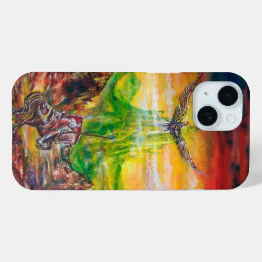 COQUES Case-Mate iPhone DUEL MAGIQUE ENTRE BRADAMANT ET NEGROMANCER (Verso (horizontal))