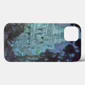 Coques Case-Mate iPhone Dulac illustration Palais arabe au clair de lune (Verso (horizontal))