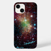 Coques Case-Mate iPhone Dumbbell nebula votre nom astronomie (Verso)
