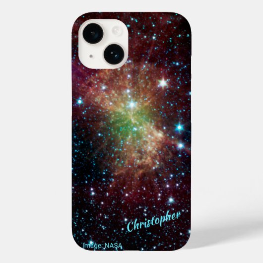 Coques Case-Mate iPhone Dumbbell nebula votre nom astronomie (Verso)