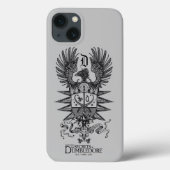 Coques Case-Mate iPhone Dumbledore's Crest (Verso)