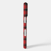 Coques Case-Mate iPhone Dunbar District Tartan Red Scottish Plaid (Verso / Droite)
