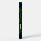 Coques Case-Mate iPhone Dundas tartan bleu vert plaid (Verso / Droite)