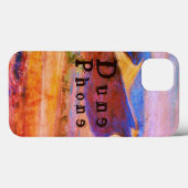 Coques Case-Mate iPhone Dunes de sable dans Pastel Phone (Verso (horizontal))