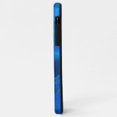 Coques Case-Mate iPhone Dunes métalliques dans les tons bleu vif (Dos/Gauche)