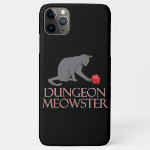 Case-Mate iPhone Case Dungeon Meowster Drôle RPG Chat avec Dés