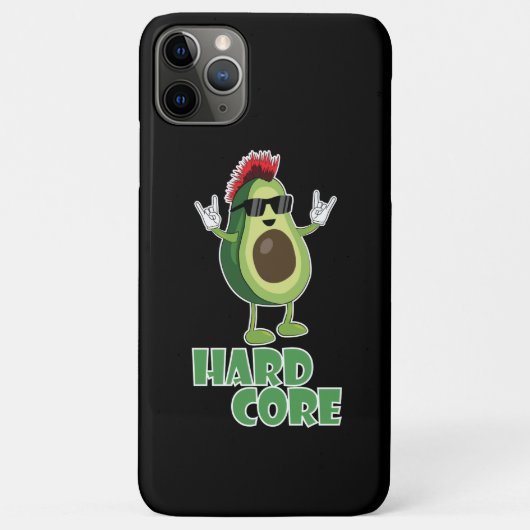 Coques Case-Mate iPhone Dur coeur Avocado Funny (Dos)