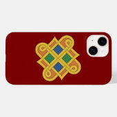 Coques Case-Mate iPhone Durrow Knotwork 2016 (Verso (horizontal))