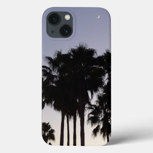 Coques Case-Mate iPhone Dusk avec palmiers Scène tropicale (Verso)