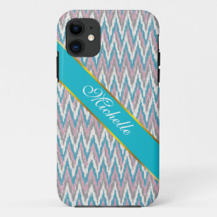 Etui iPhone Case-Mate Dusty rose et bleu iKat