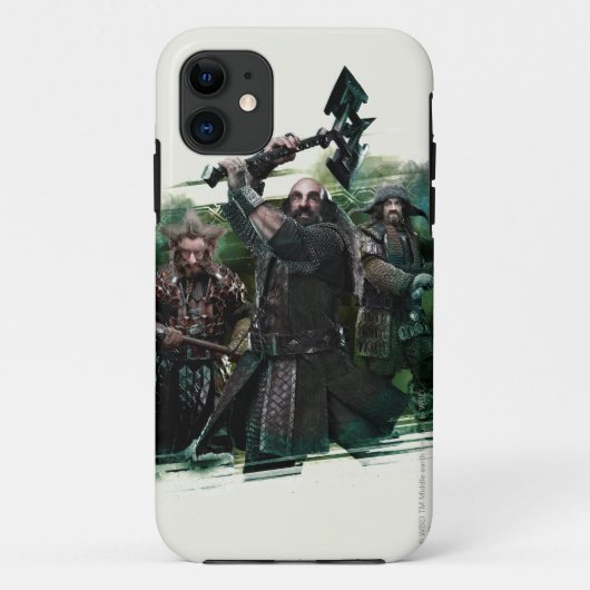 Coques Case-Mate iPhone Dwalin, Nori et Bofur Graphic (Dos)