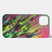 Coques Case-Mate iPhone Dynamic Neon Paint Splash Phone Case Vibrant Pink (Verso (horizontal))