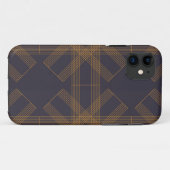 Coques Case-Mate iPhone Dynamique, moderne, cool, art motif abstrait (Dos (Horizontal))