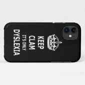 Coques Case-Mate iPhone Dyslexie drôle (Dos (Horizontal))