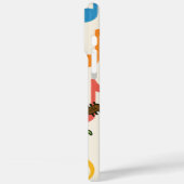 Coques Case-Mate iPhone e : Pieuvre verte mignonne jouant dehors avec Casq (Verso / Gauche)